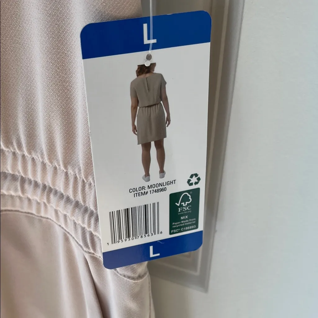 32 Degrees Light Beige Mini Dress - Image 4