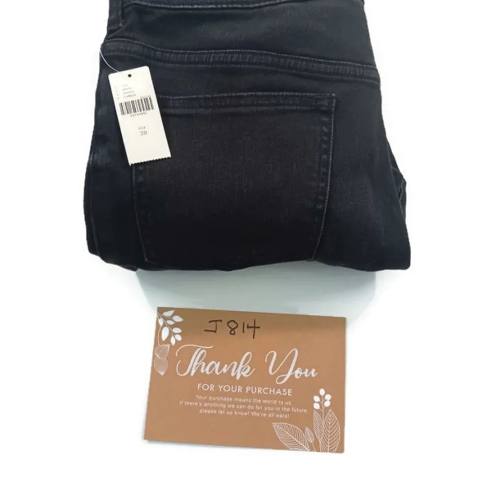 J814 NWT Anthropologie Pilcro/Letterpress High Rise Denim Legging 30 - Image 8