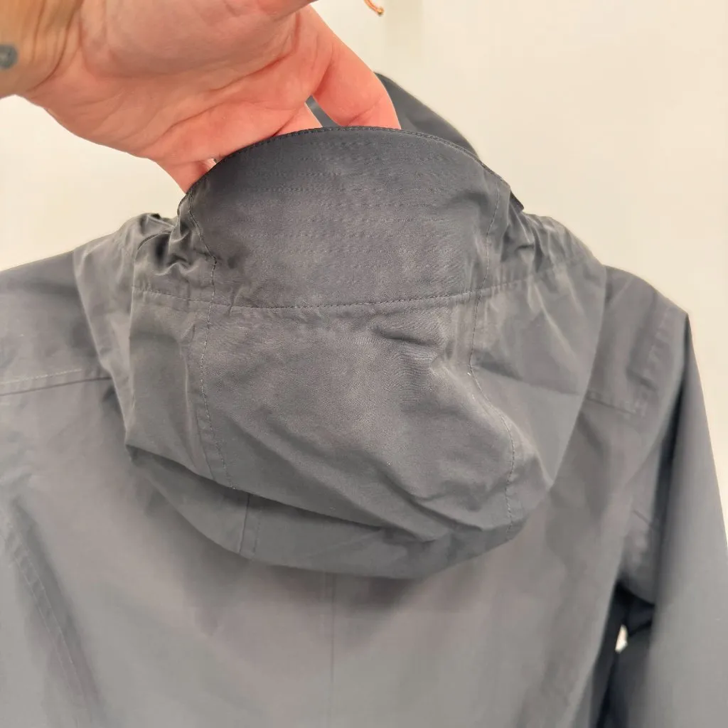 Marmot Lea Rain Jacket Womens Small‎ Black Polyester Nylon Hood Zip Pockets - Image 8