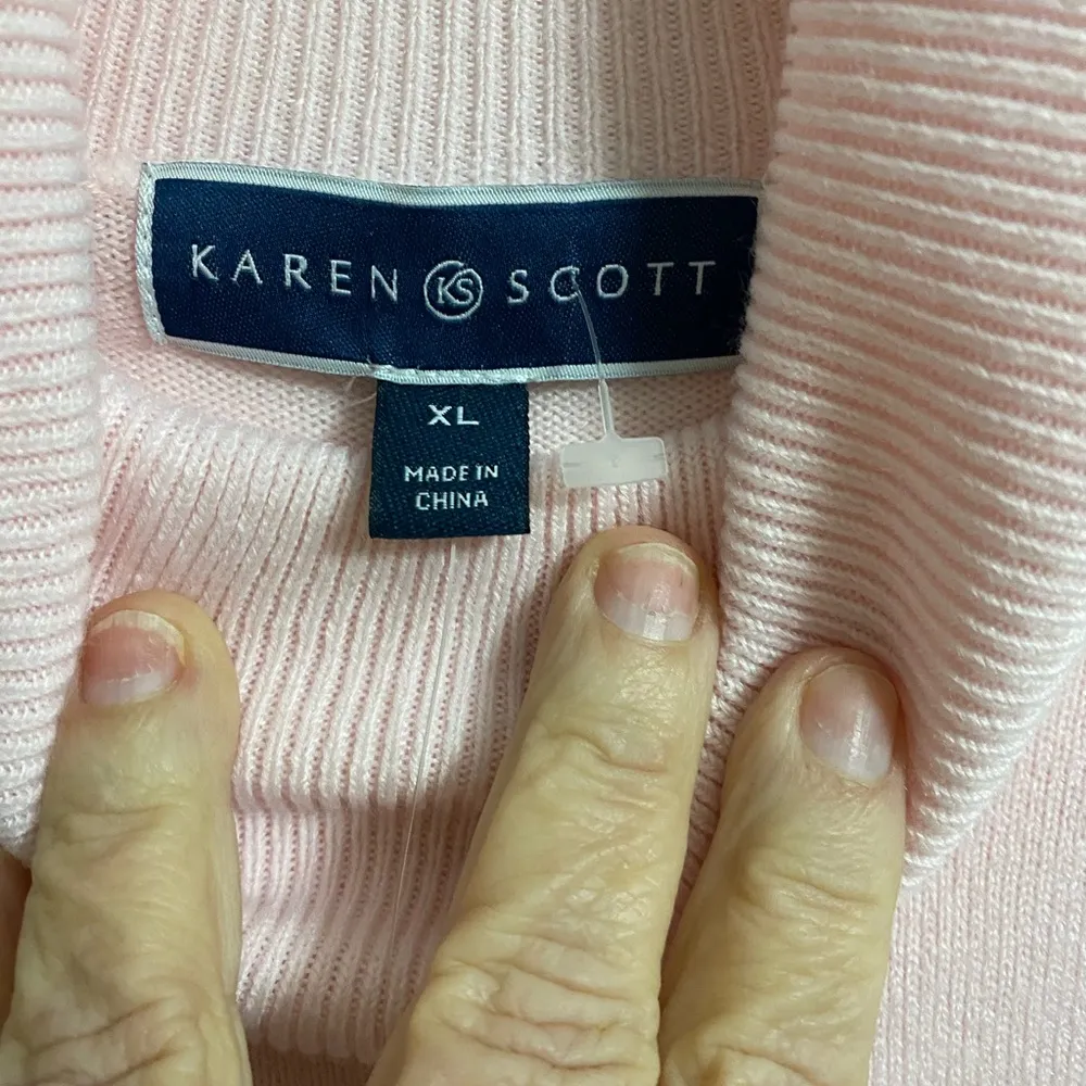 Karen Scott turtleneck sweater NWT XL - Image 4