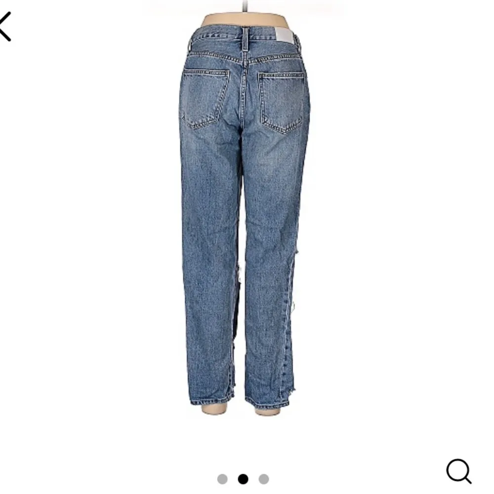 Pistola straight leg Presley ripped denim jeans size 29 - Image 2