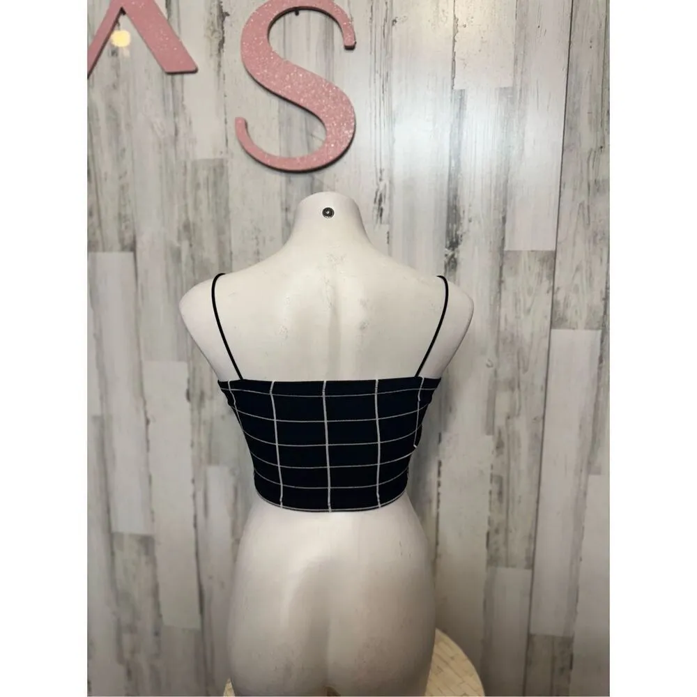 Black stripped top Black Size XS - Image 2