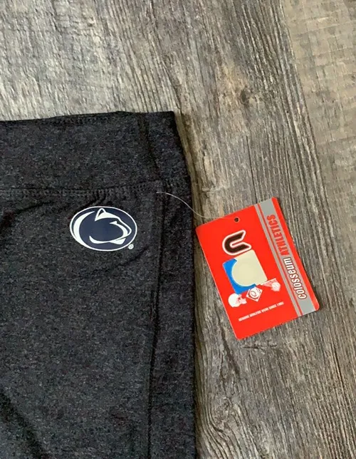 Penn State Cropped Leggings Gray - Image 5