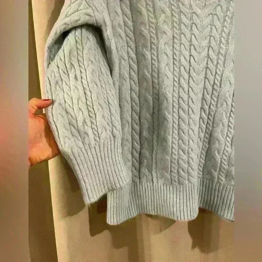 Women’s Baby Blue Sweater - Image 2