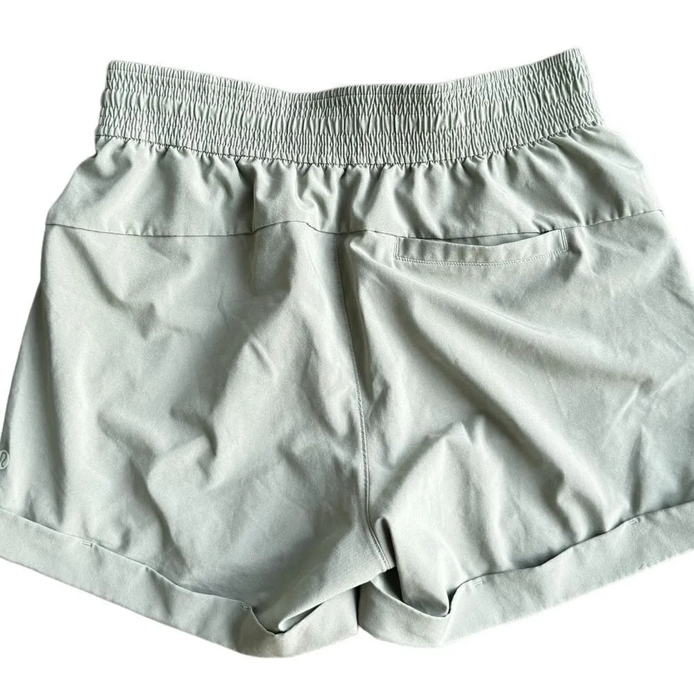 Lululemon Spring Break Away Short 3” in green - Image 3