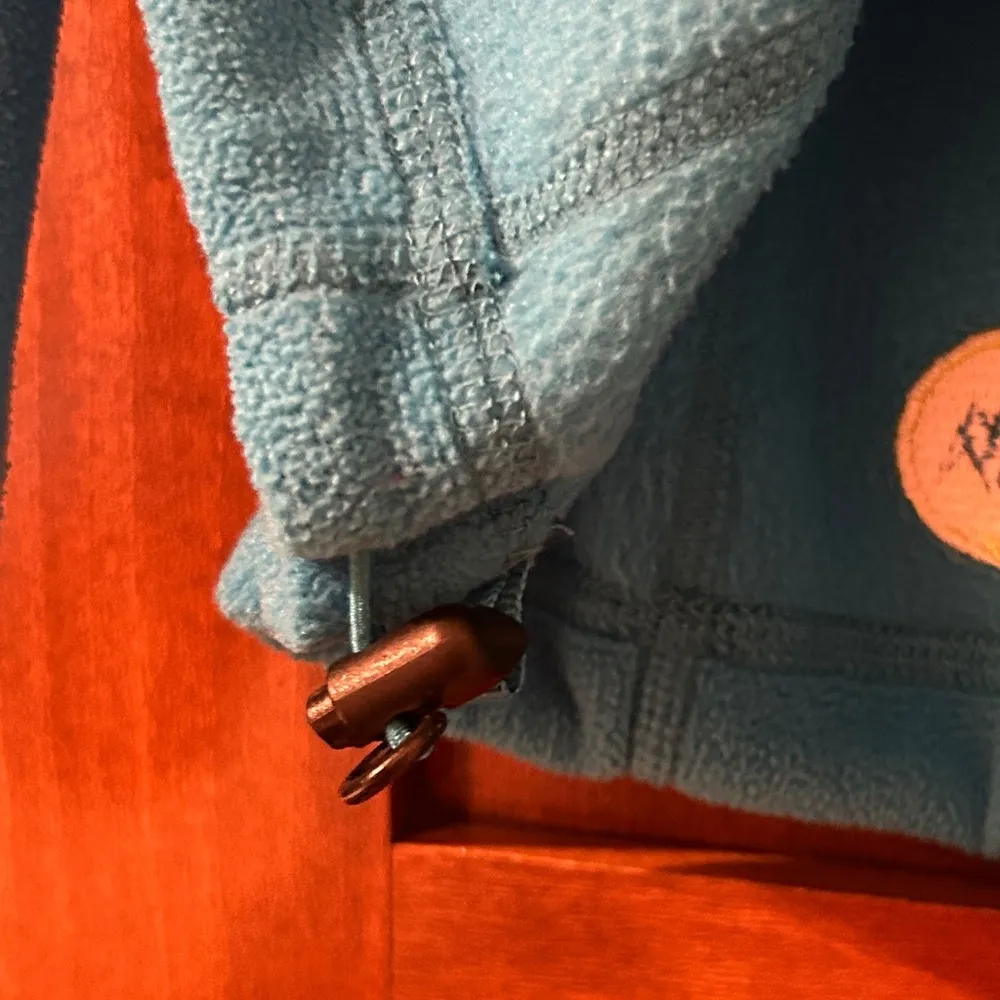 Women's Blue Marmot Polartec Pullover Half Zip Fleece Sweatshirt size Small LN - Image 3