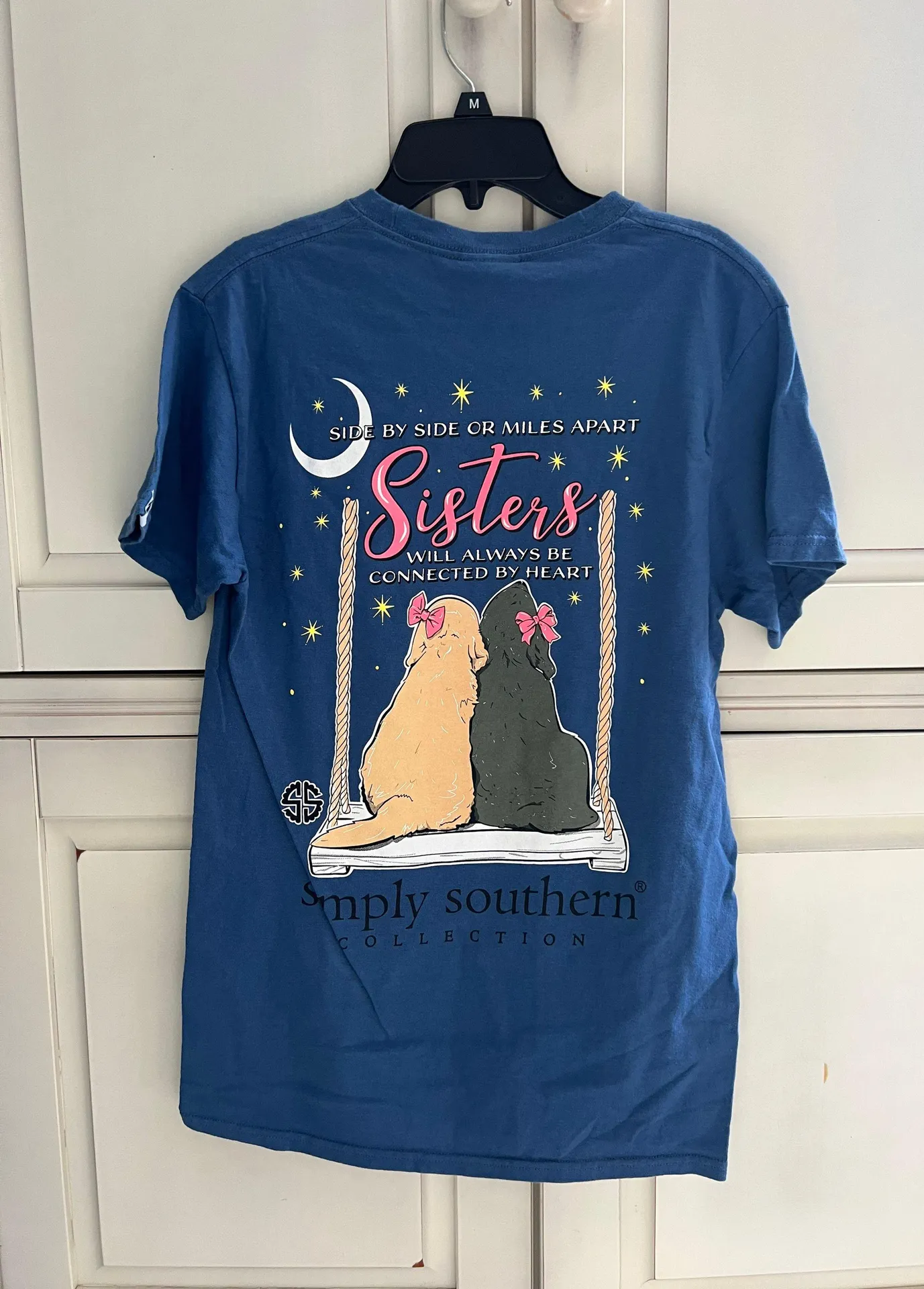 T-Shirt Navy Blue Small - Image 2