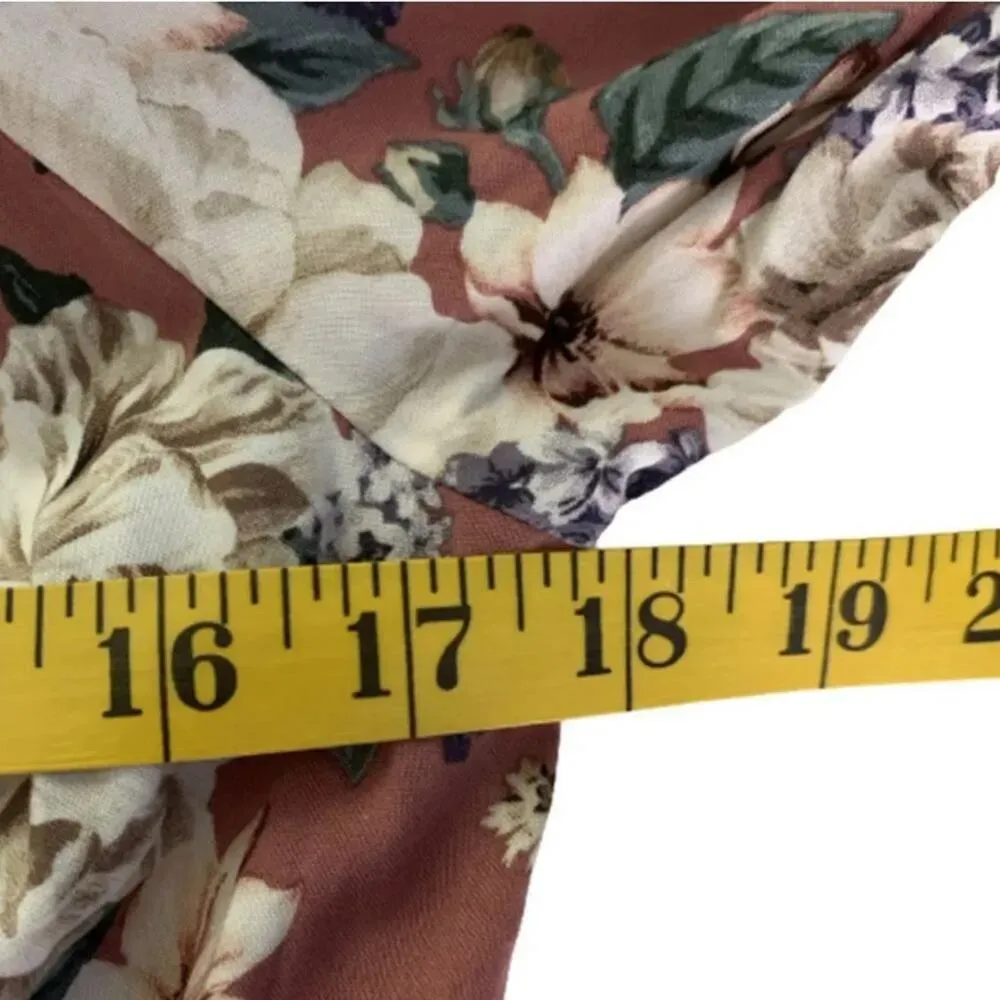 TORRID Midi Challis Off-Shoulder Pink Floral Dress Size 2X MSRP $70 - Image 15