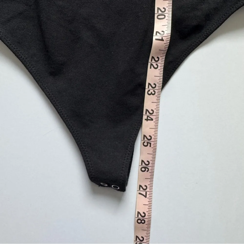 Alexander Wang T Black Compact Jersey Bodysuit Size X-Small NWT - Image 7