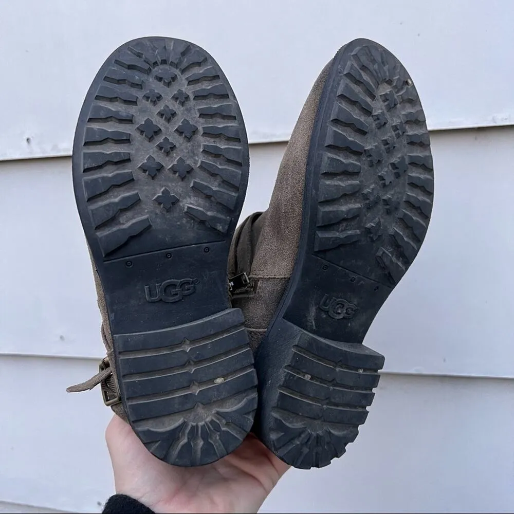 Ugg Benson Low Waterproof Leather Wool Lined Boots Size 6 - Image 7