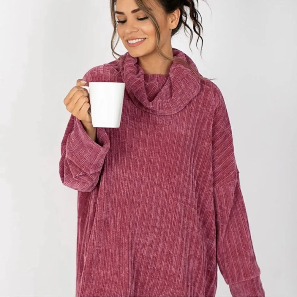 Joyfolie Oversized Leal Tan Sweater size L Tan Size L - Image 5