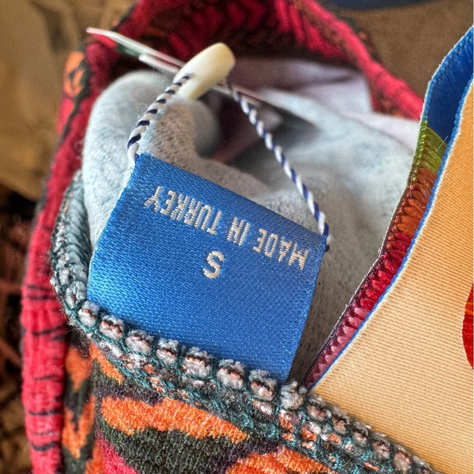 Farm Rio Green Floral Tapestry Mini Skirt Womens S Brazil Piera Fall Boho NWT - Image 6