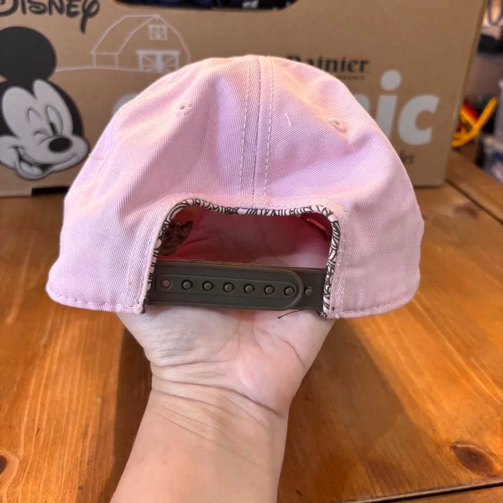 Roxy womens surf beach vacation trucker hat pink OS - Image 4