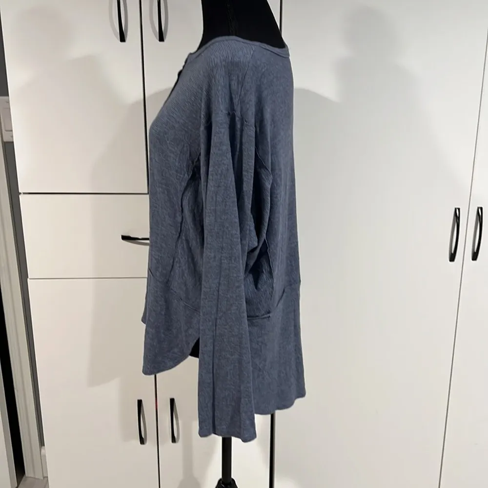 Lazy Sundays long sleeve rayon top. Size‎ S - Image 3