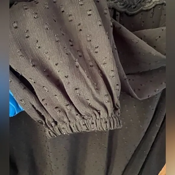 NWT City Chic Dark Side Dress Faux Leather Plus Size 14 No Belt Dark Whimsigoth - Image 8