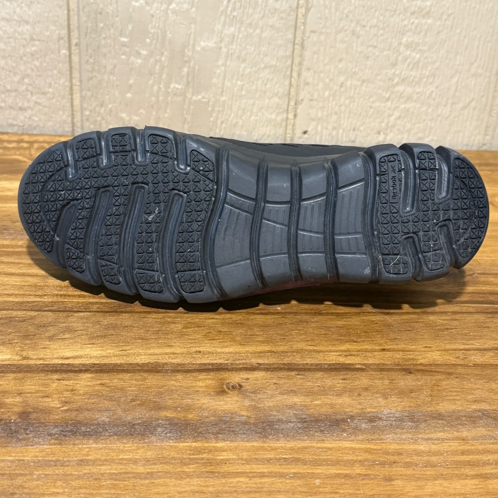 Reebok  Work Sublite Womens Exofuse Black Purple Composite Toe‎ Work Safety Shoes - Image 8