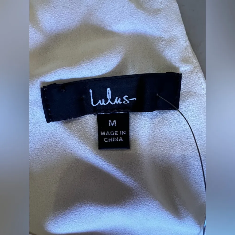 Lulus | Chic Disposition Ivory T-Back Cami Top M Lightweight Summer Tank Beige - Image 6