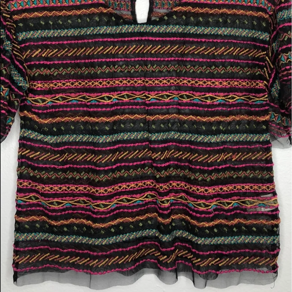 NWOT Anthropologie Maeve sheer tulle top xsmall - Image 2