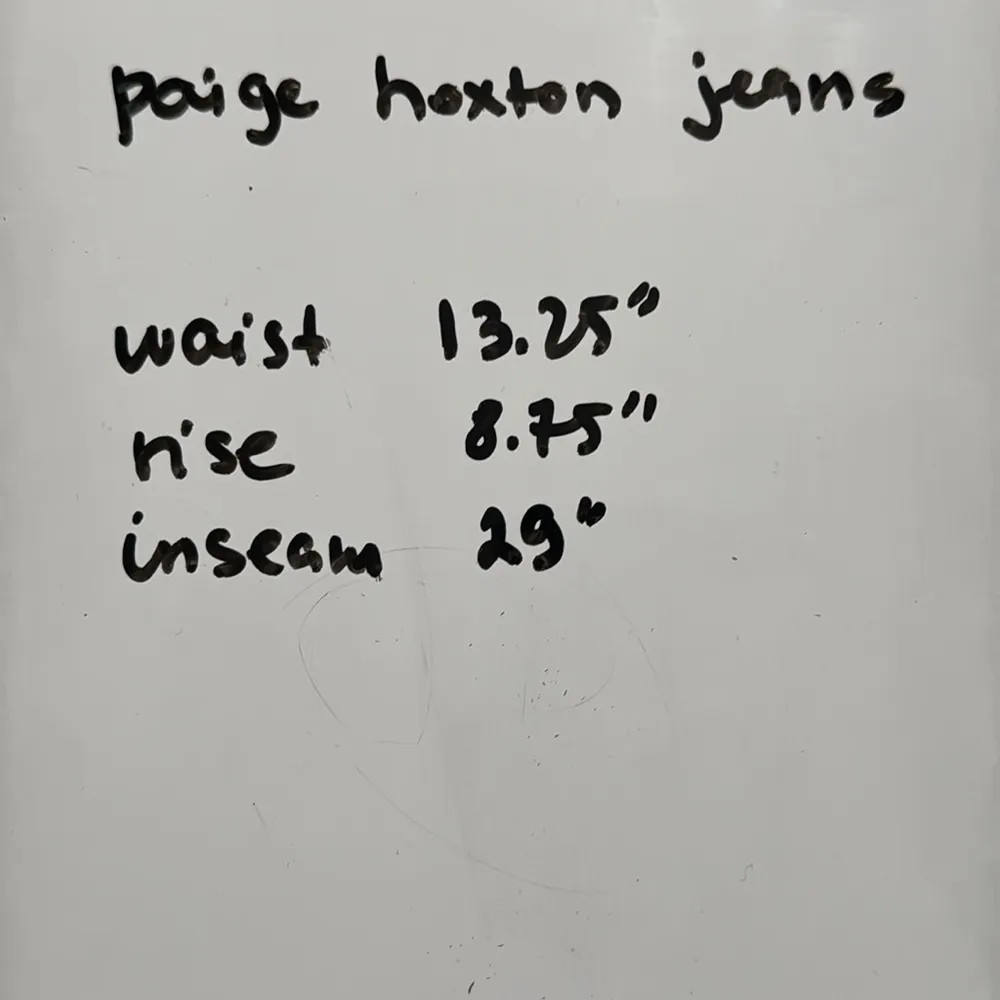 PAIGE Hoxton Ankle Peg Blue Distressed Skinny Jeans Beachwood Wash size 24 - Image 16