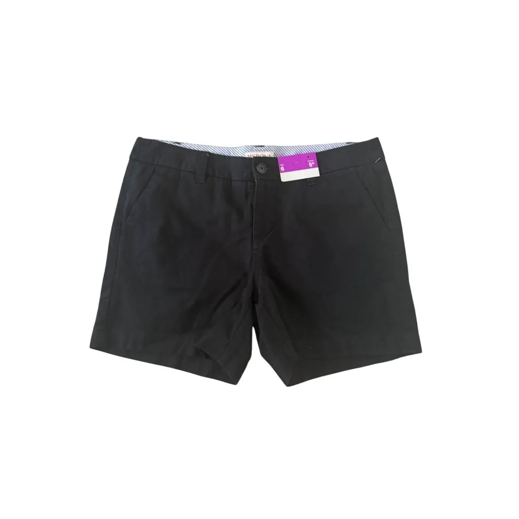 MERONA Women's Black Chino 5" Shorts Size 6 NEW NWT - Image 5