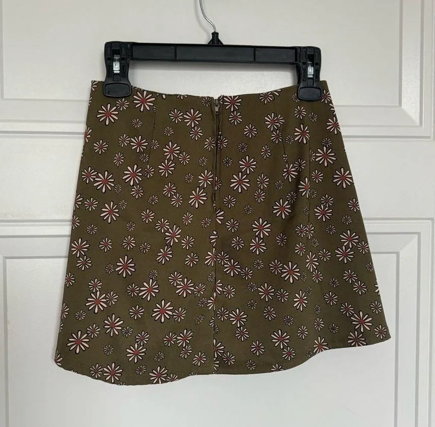 Altar’d State Floral Mini Skirt with Pockets - Image 4