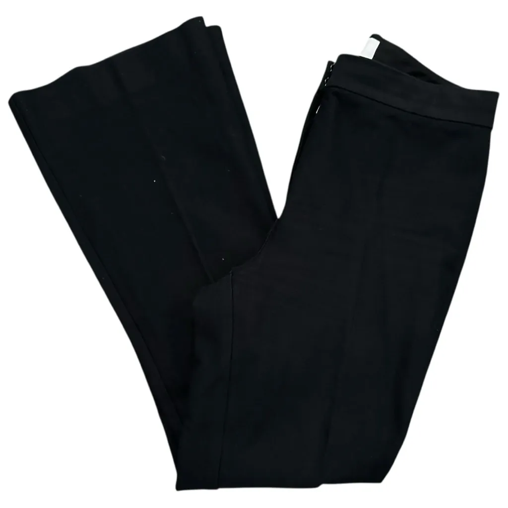 Derek Lam 10 Crosby Women’s Size 4 Black Cotton Blend Flare Trousers Pants - Image 5