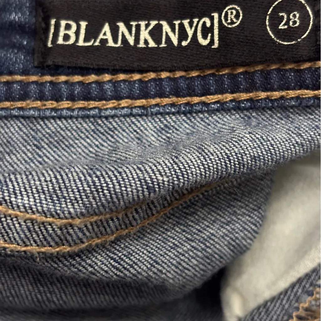 Blank NYC Dark Blue Denim Overalls - Image 8
