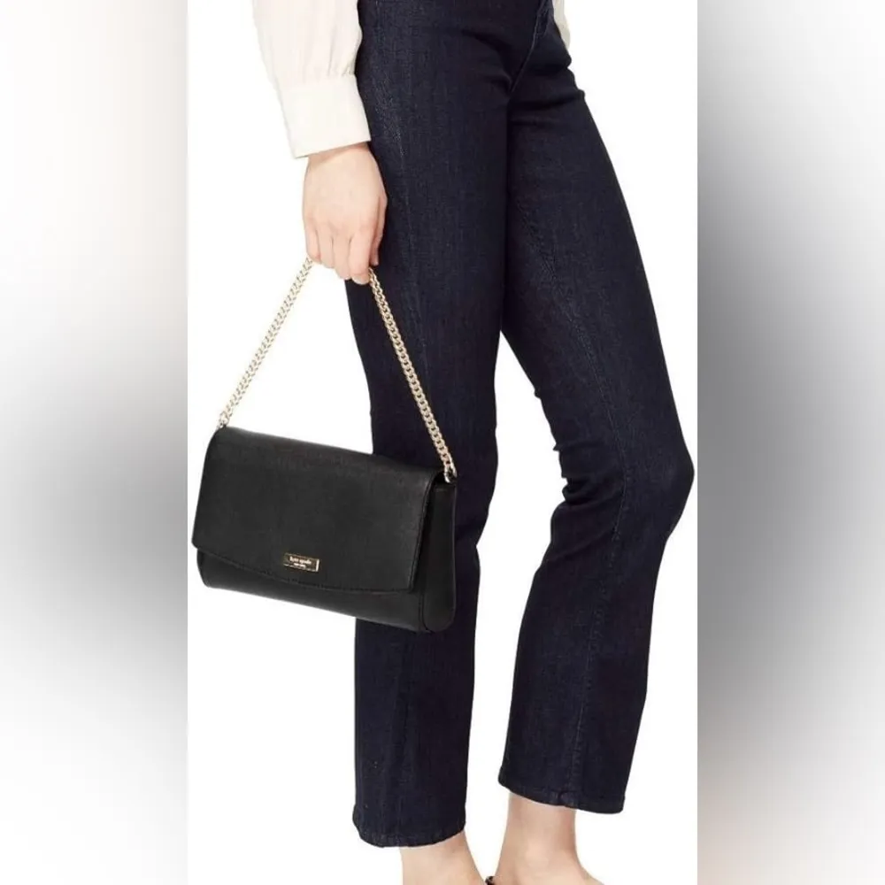 Kate Spade New York Greer Laurel Way Black Crossbody Purse - Image 3