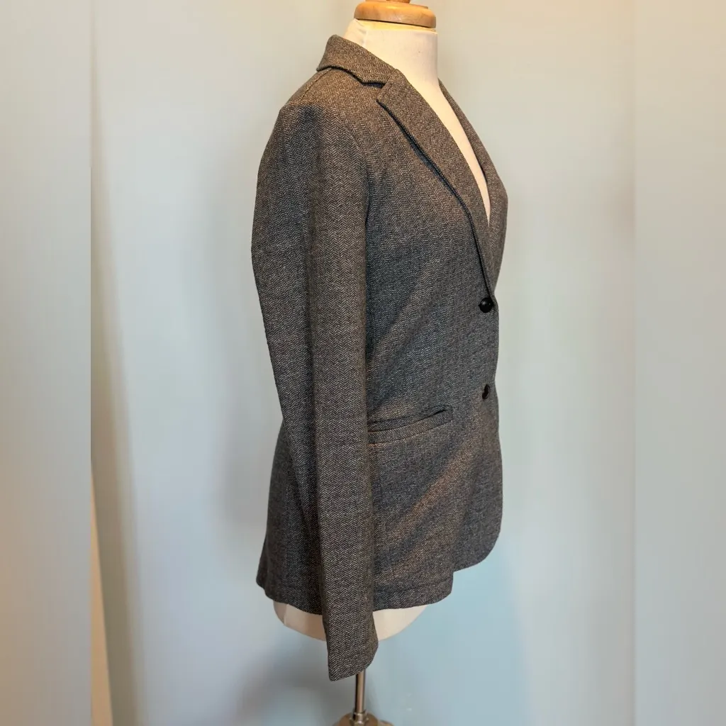 Faherty Inlet Herringbone Tweed Two Button Blazer New with tags size small - Image 9