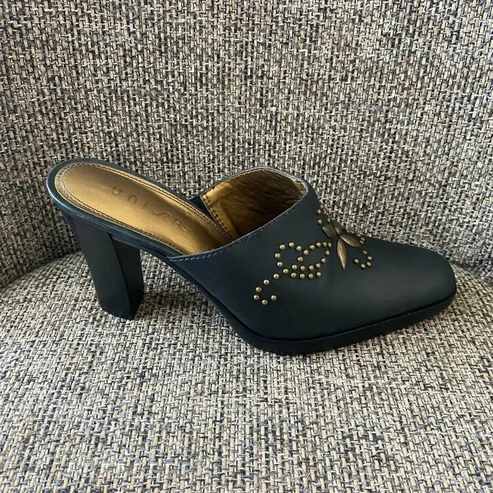 Unisa  Leather Mules Size 7 1/2‎ - Image 6
