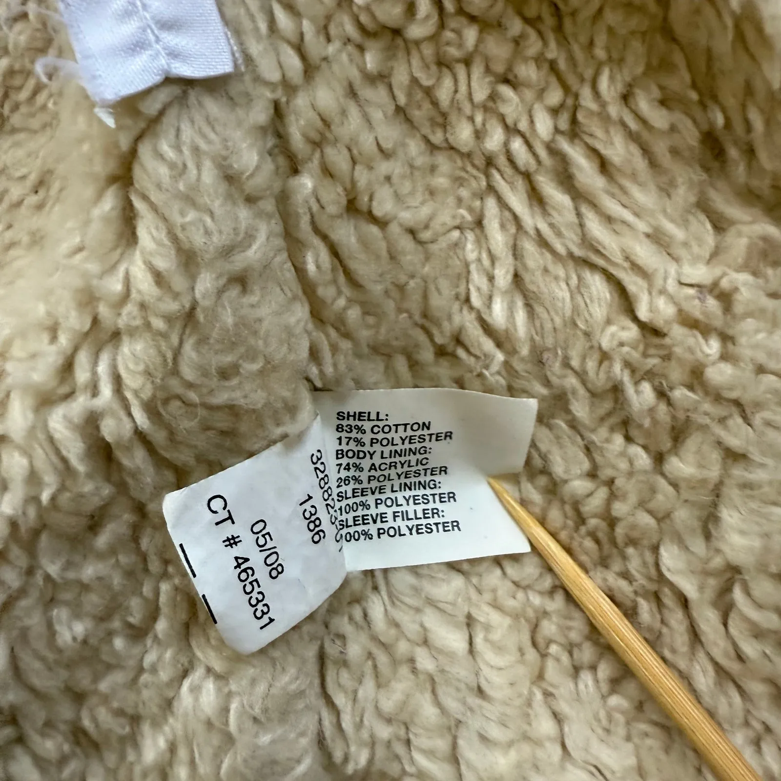 Gap Corduroy Trucker Jacket Women SZ M Aqua Blue Sherpa Cozy Fall Western - Image 8