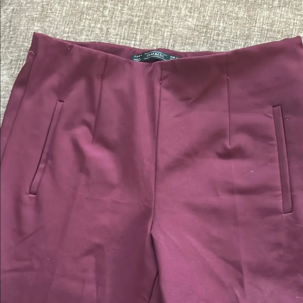 Elegant Burgundy Trousers - Image 6