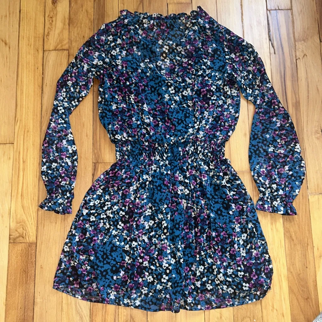 Socialite Floral Long Sleeve Dress - Image 2