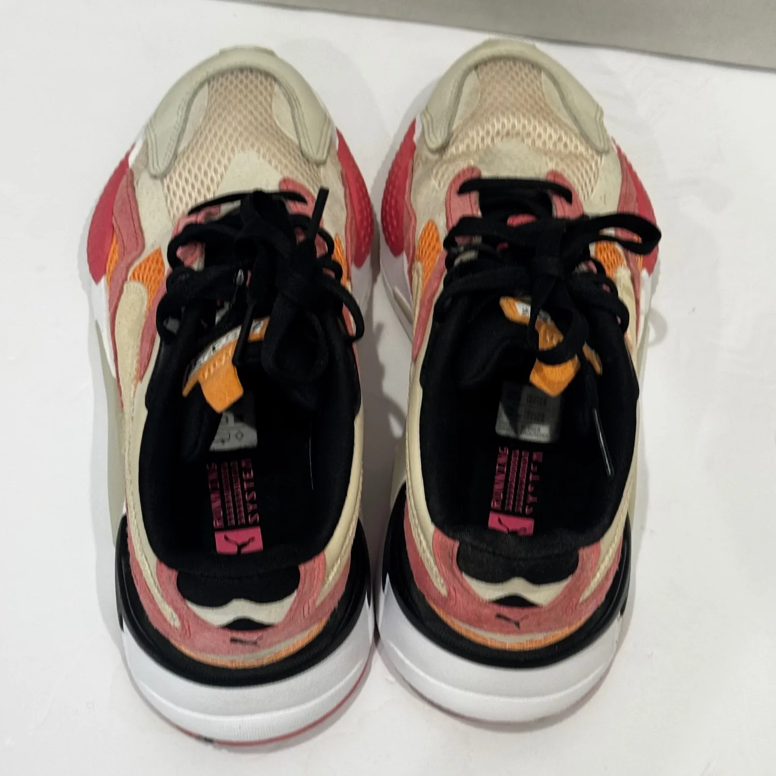 Puma RS-X Reinvention Women's Sneakers Beige Pink chunky Athletic Shoes Size 6.5 - Image 6