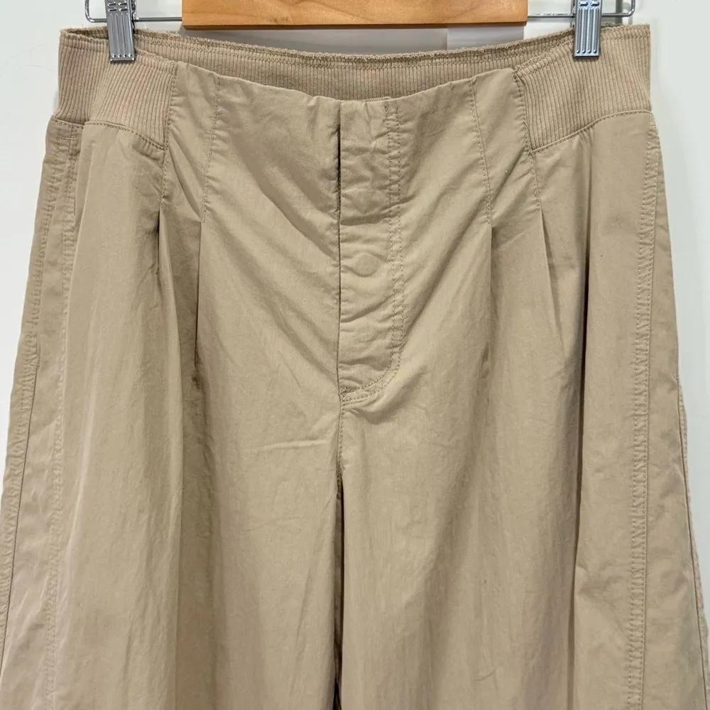 Free People Movement Mesmerize Me Solid Pants Cargo Khaki Large Hiking Boho Chic - Image 6