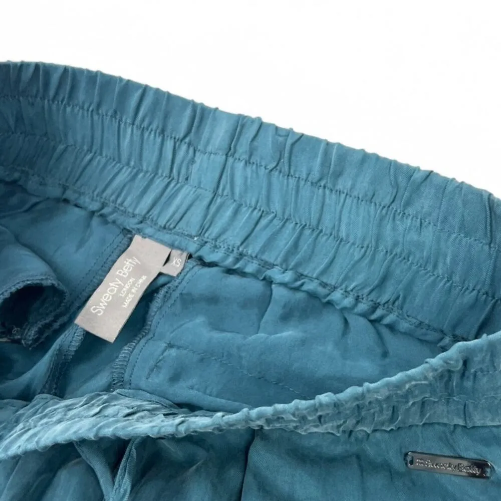 Sweaty Betty  | XS | Teal Pants Runner Activewear Cargo Women's Star Gazer - Image 3