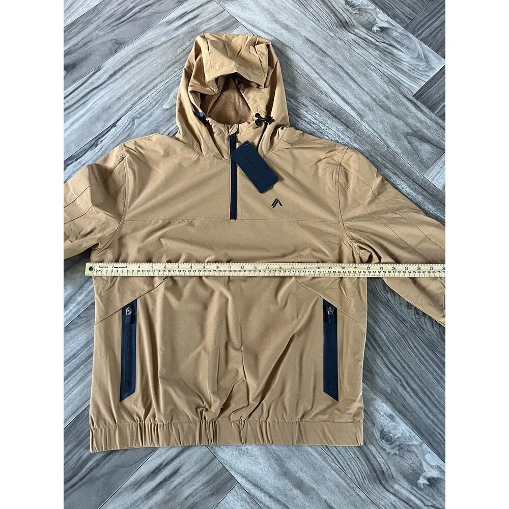 ALPHALETE Women’s EXP Tech Windbreaker- Chestnut, Size Medium - Image 6