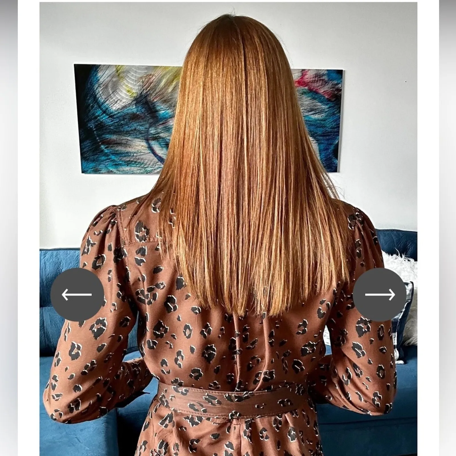 Blogger fav NICHOLAS animal print jumpsuit Brown Size 6 - Image 6