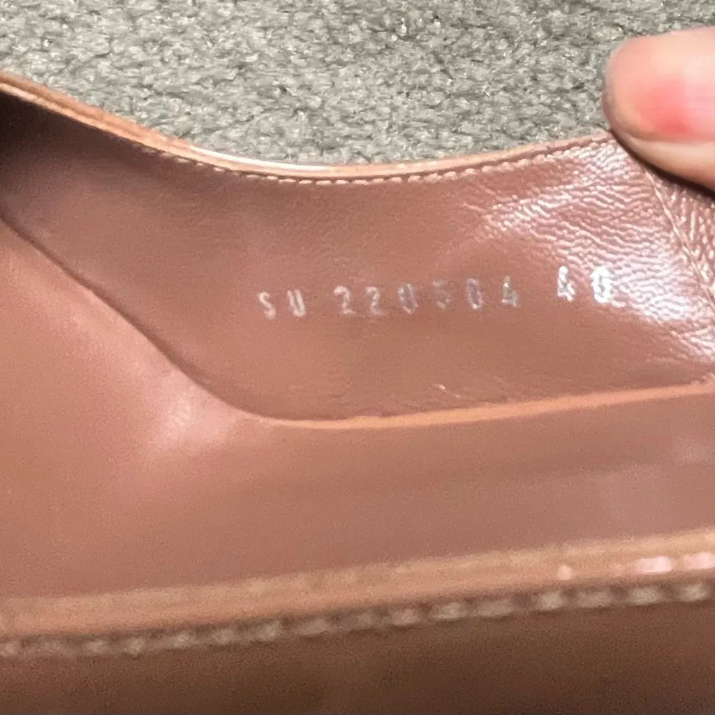 YSL SAINT LAURENT Rive Gauche Tribtoo105 Slingback Soft Nude/EU 40 US 10 BNIB - Image 6