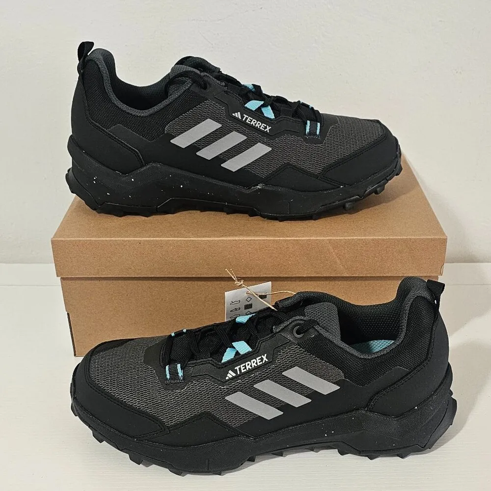Adidas Terrex AX4 Hiking Shoe - Women's, Black/Grey /Mint Ton, 10.5 US, HQ1045 - Image 7
