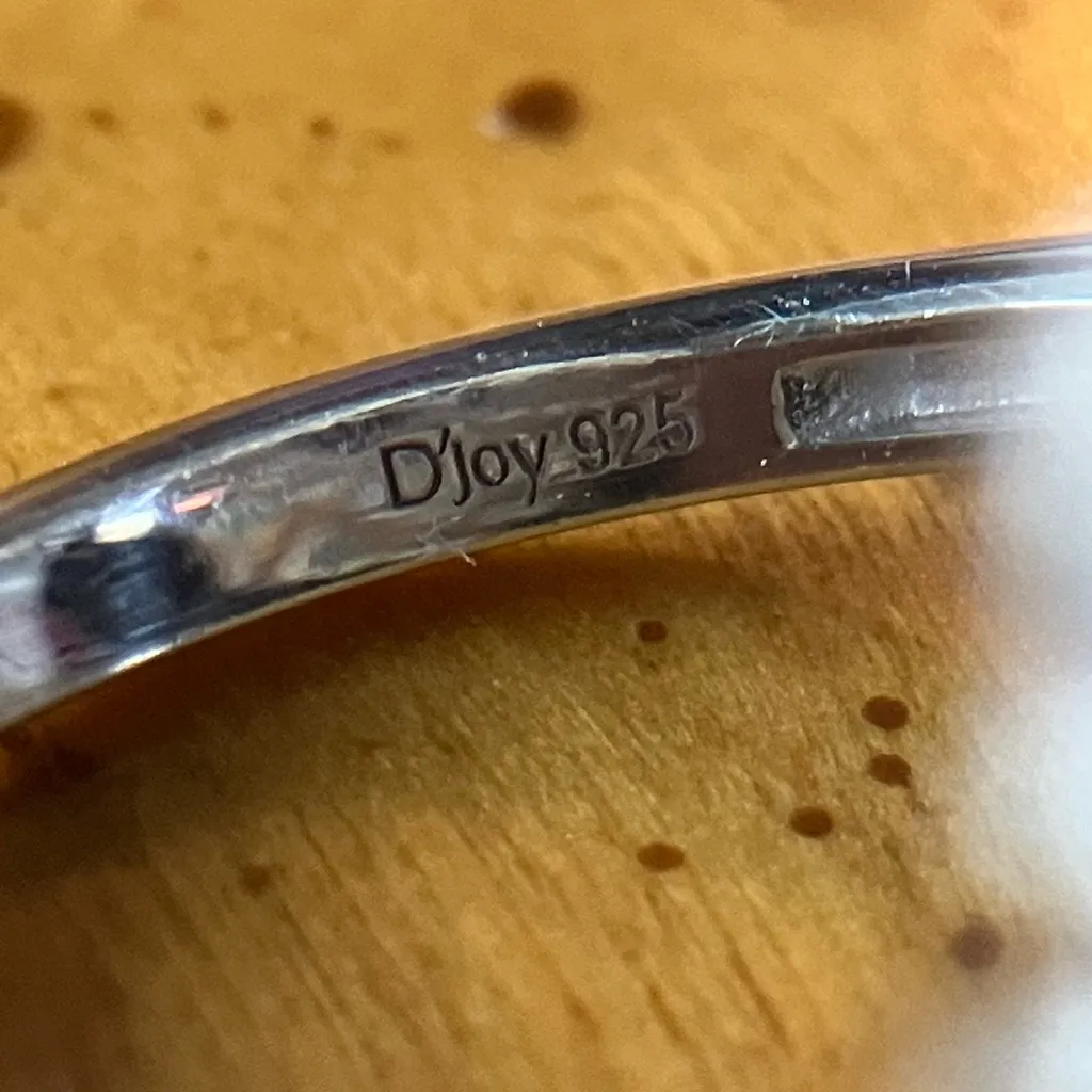 Moroccan Amethyst Ethiopian Opal Sterling Silver Cocktail Ring Size 9 Purple - Image 6