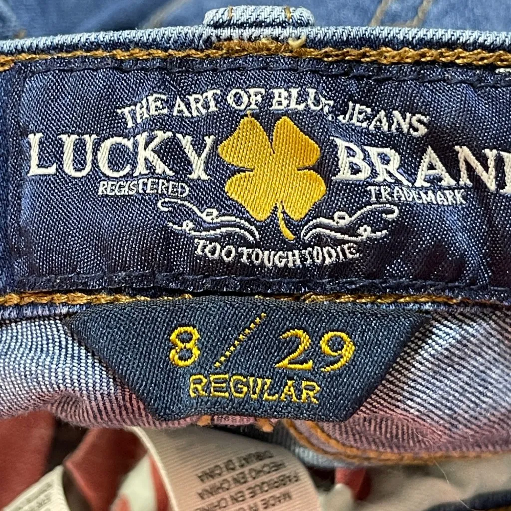 Lucky Brand Women's Jeans Charlie Baby Boot Size 8 Low Rise - Image 3