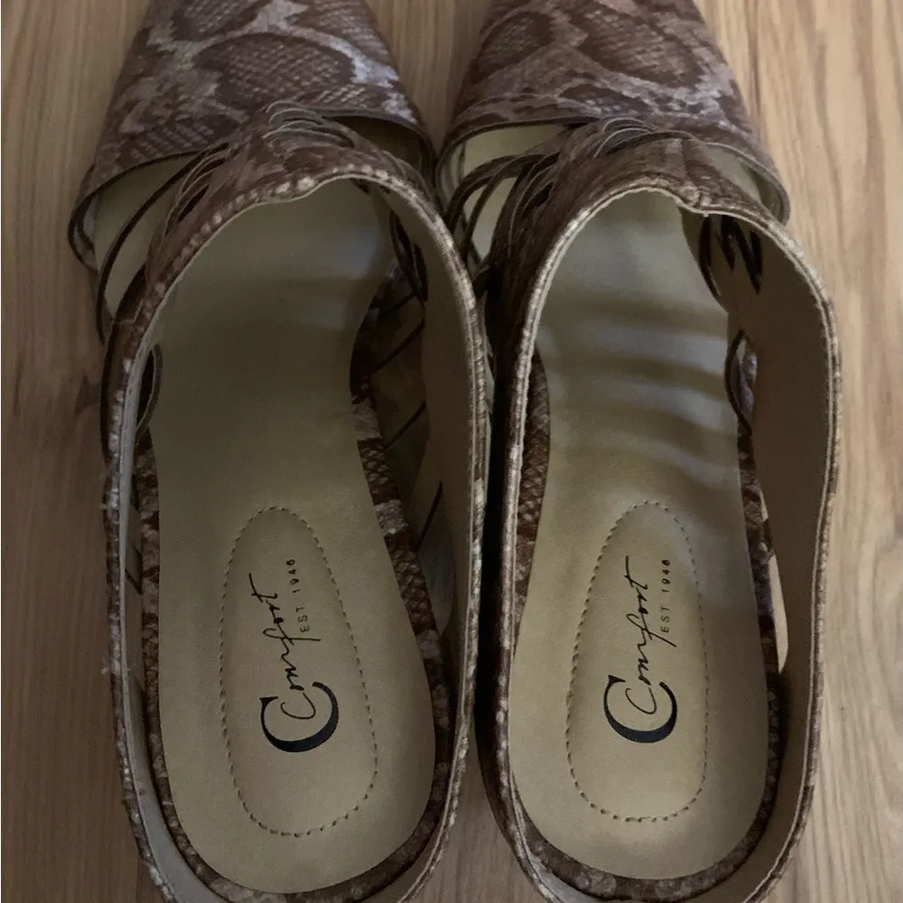 Cato NEW  Snake Crossband Shoe - Image 4