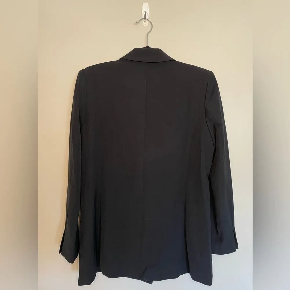 Scoop Slouchy Double Breasted Blazer, Black, Size S, NWT Black - Image 5