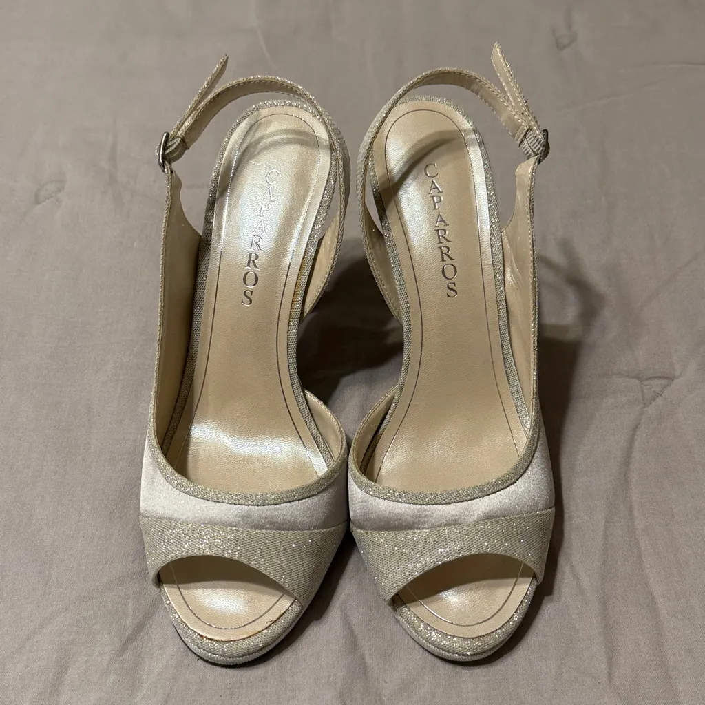 Caparros  formal heels Size 10B B33 - Image 4
