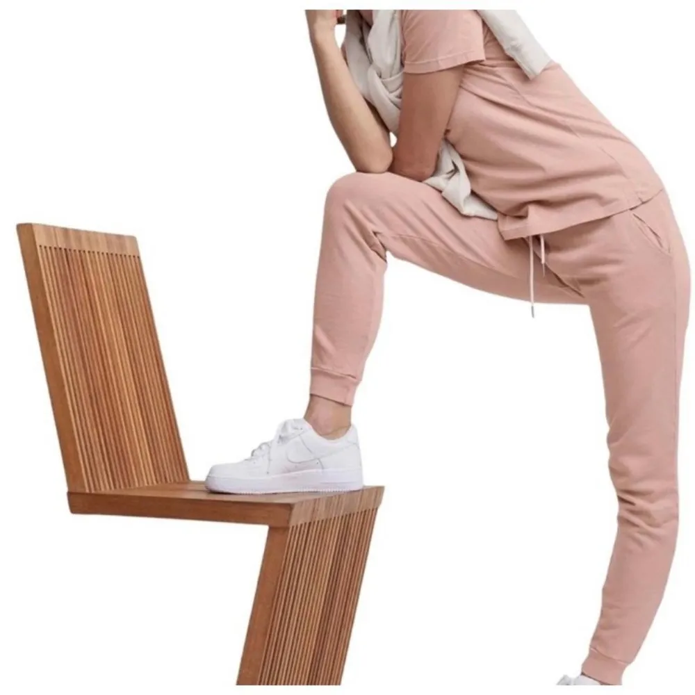 NWT MATE the Label Rose Organic Terry Classic Jogger - 1X - Image 12