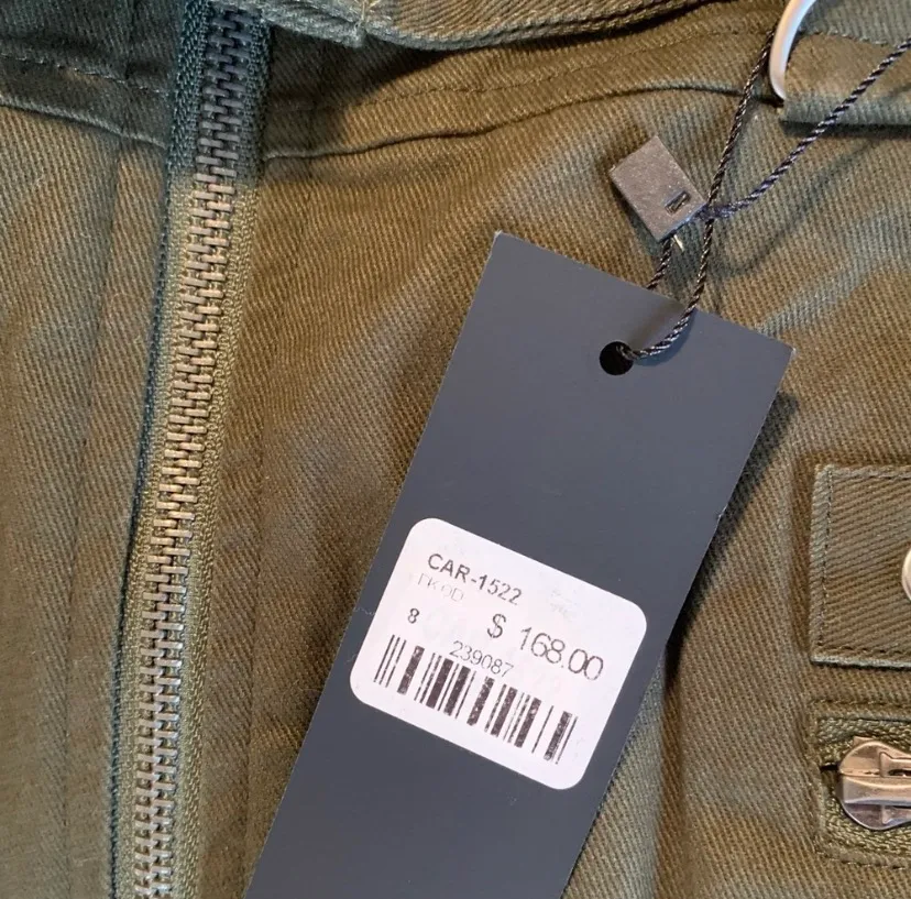 Carmar  Belted Zip Skirt with Grommets & Suspenders - Image 7