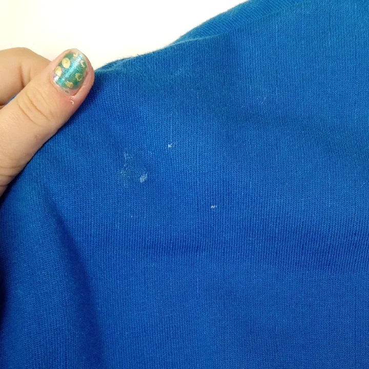 Tommy Innit size small blue crew neck sweatshirt pog champ 21 - Image 8