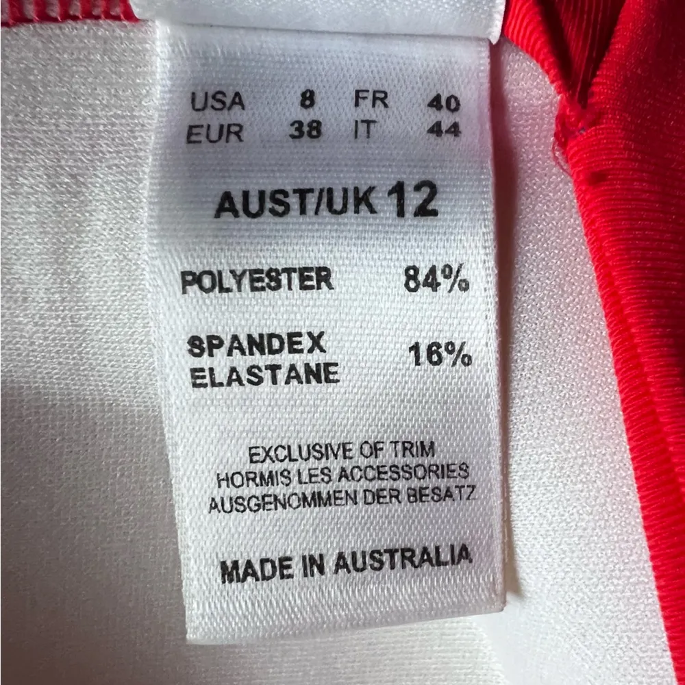 Jets by Jessika Allen Red Jetset Moulded Halter Twist Bikini Top - Image 4