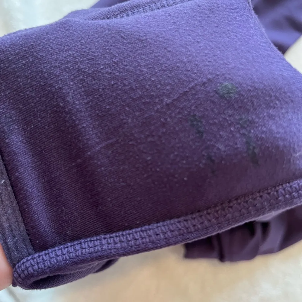 purple leggings with side pockets - Image 3